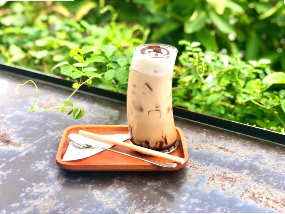 Chi tiết trang trí mang phong cách vintage tại The 59 Cafe