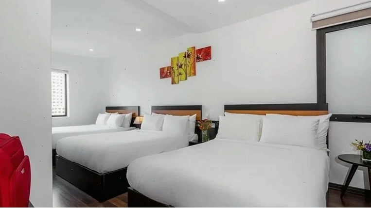 Chi tiết trang trí nội thất tại Khách sạn Platinum