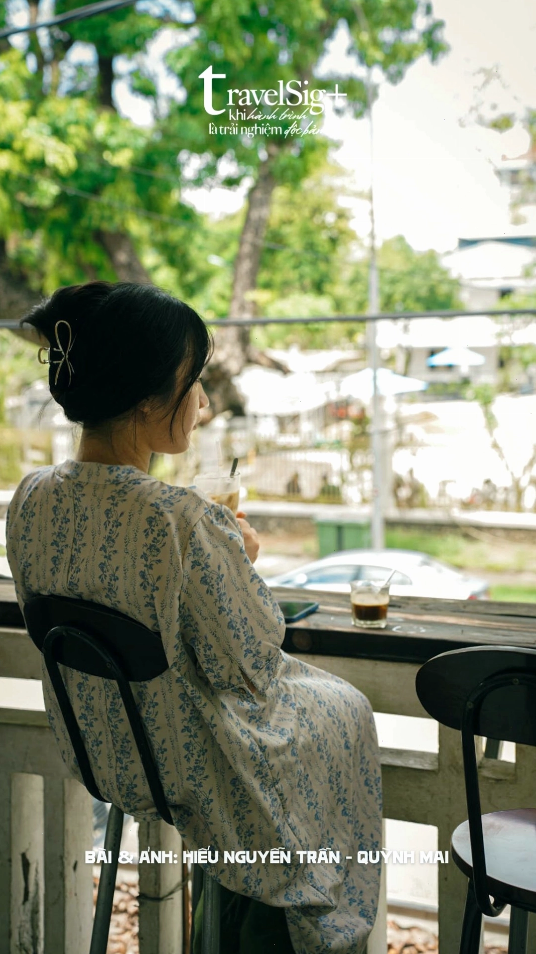 Chi tiết trang trí tại Gác Trịnh cafe