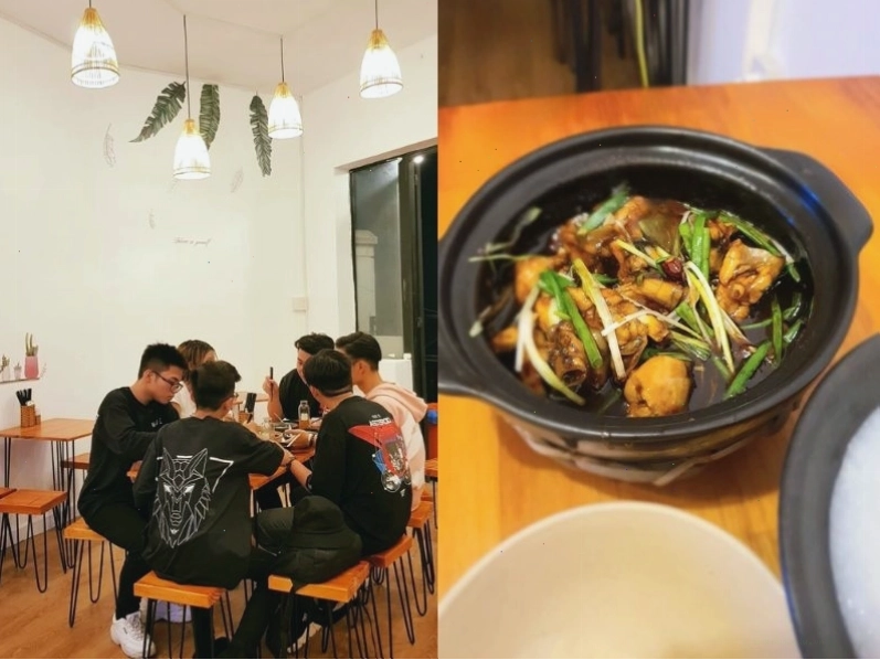 Chi tiết trang trí trên bàn
