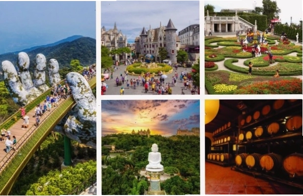 Chiêm ngưỡng các công trình kiến trúc biểu tượng tại Bà Nà Hills