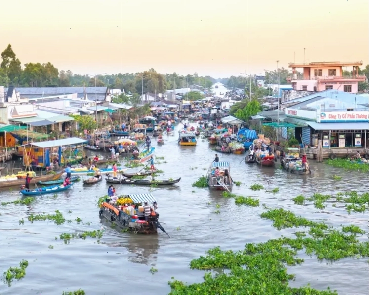 Chợ nổi Cái Răng - Nét văn hóa đặc trưng của miền Tây