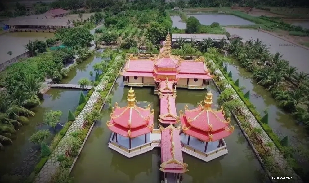 Chùa Vạn Phước Bến Tre ngôi chùa cổ kính