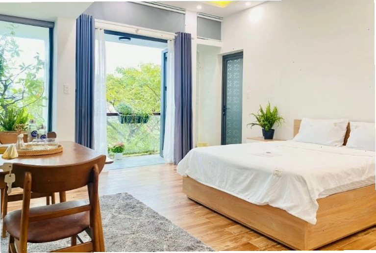 Cloudy Homestay Hoi An với ban công riêng tư