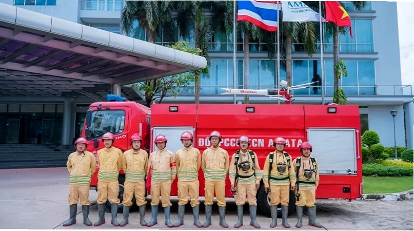 Cơ sở hạ tầng tại Khu công nghiệp Amata City Biên Hòa
