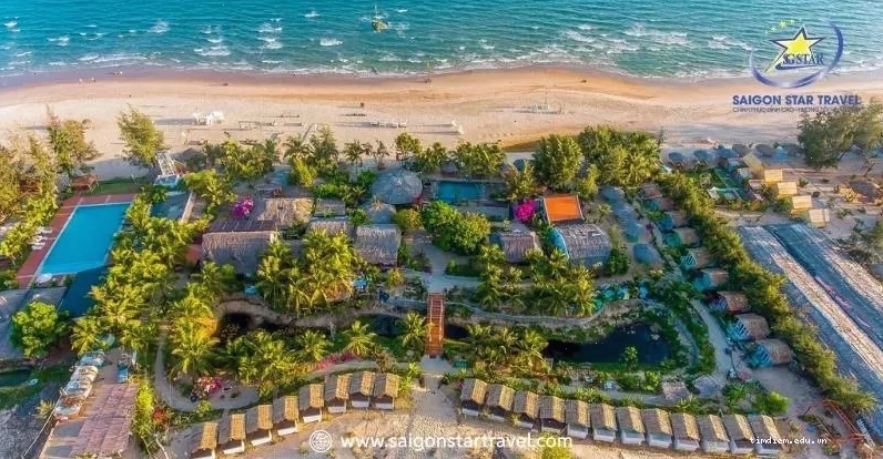Coco Beach Camp Lagi gần bãi biển Cam Bình