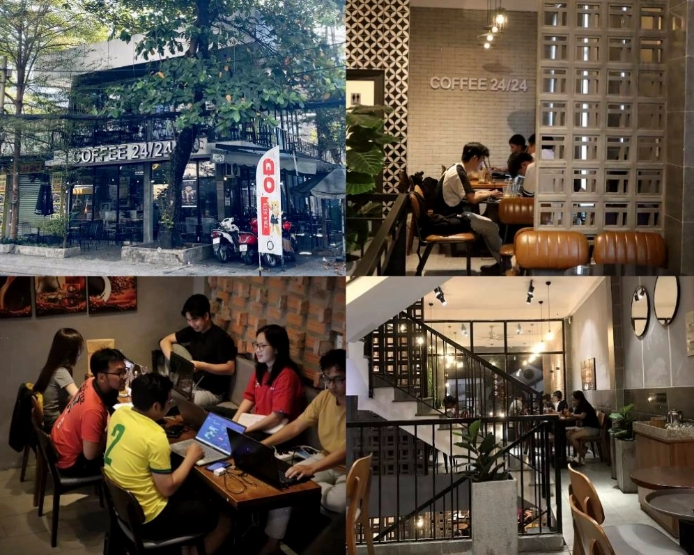 Coffee 24/24 - Quán cafe Bình Thạnh mở xuyên đêm