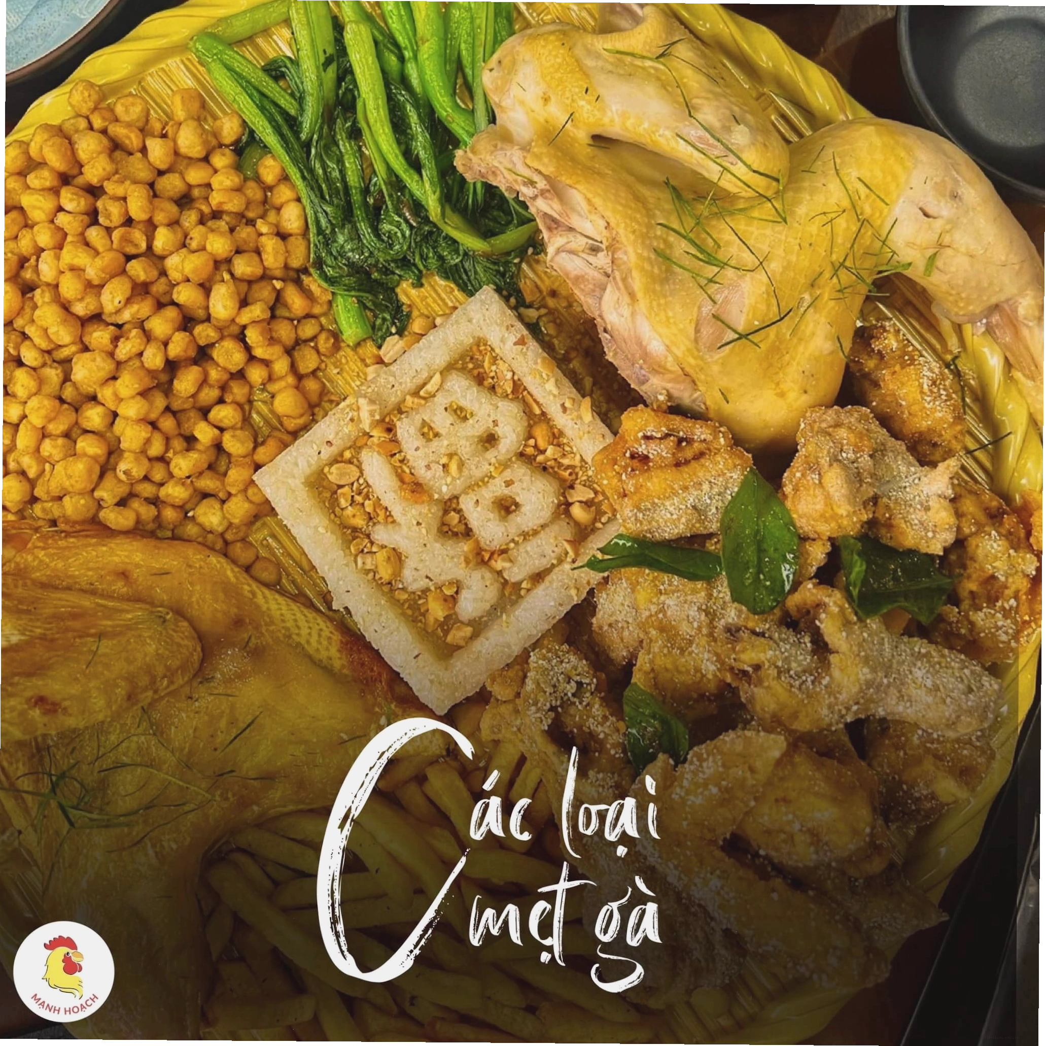 Combo mẹt gà hấp dẫn tại nhà hàng Mạnh Hoạch