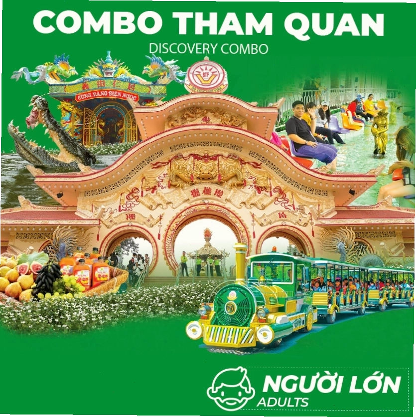 COMBO THAM QUAN - NGƯỜI LỚN tại Suối Tiên