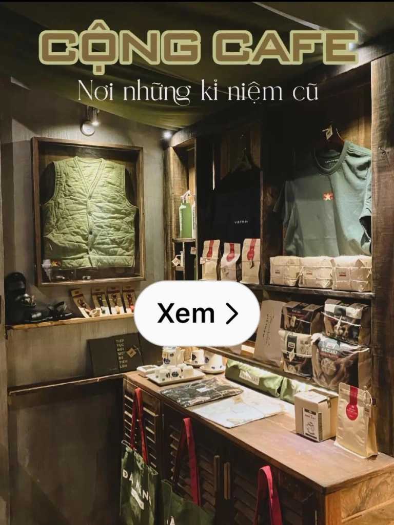 Cộng Cà Phê Điện Biên Phủ: Điểm Hẹn Sài Gòn Cho Tín Đồ Yêu Không Gian Xưa