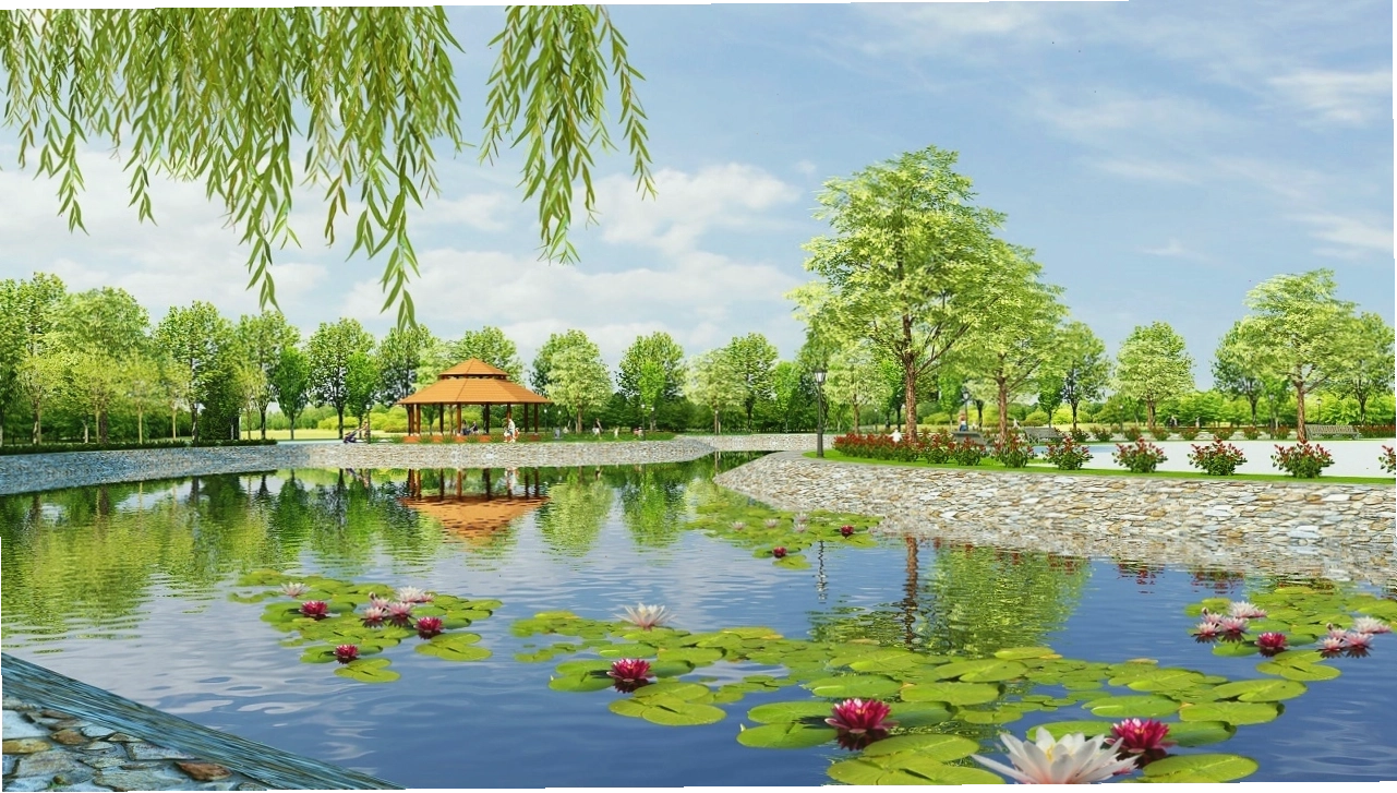 Cổng vào Công viên Bà Rịa