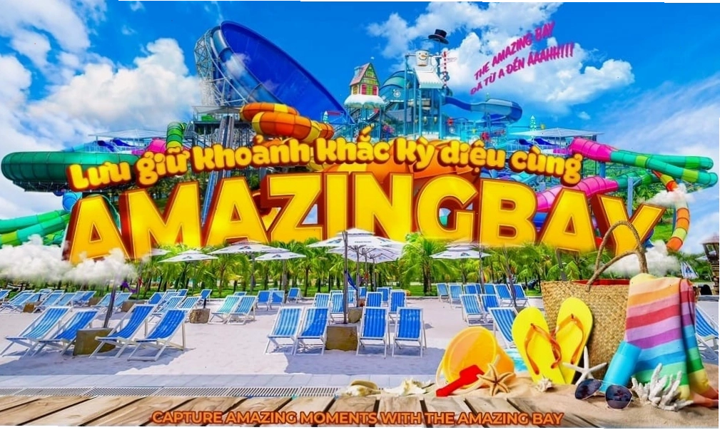 Cổng vào công viên nước The Amazing Bay