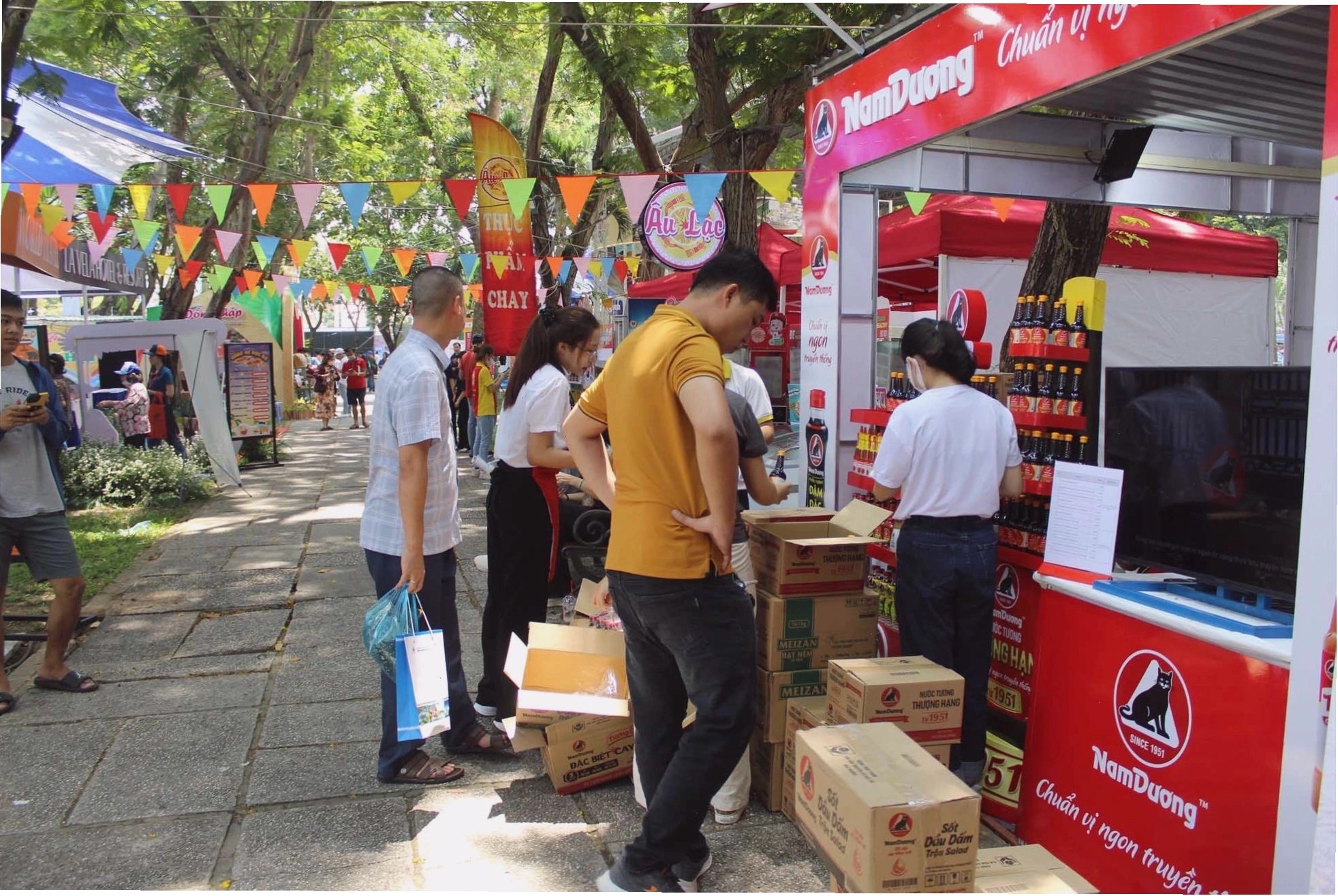 Công viên 23/9 là nơi diễn ra nhiều hoạt động lễ hội đặc sắc