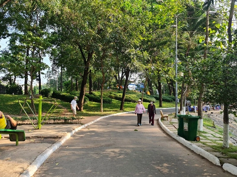 Công viên Cây Sộp Quận 12: Điểm đến xanh mát và tiềm năng phát triển