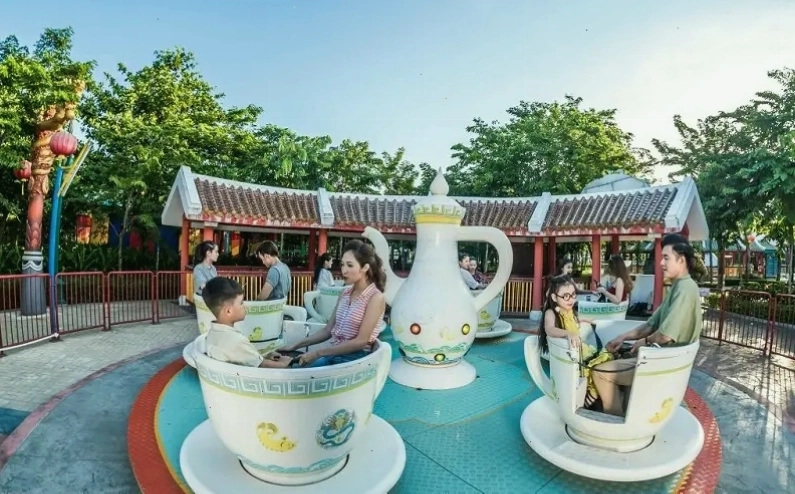 Công viên Châu Á Đà Nẵng về đêm
