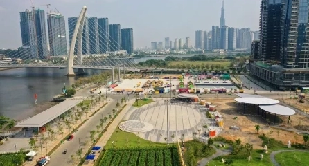 Công Viên Gầm Cầu Ba Son Điểm Hẹn Mới Tại Sài Gòn