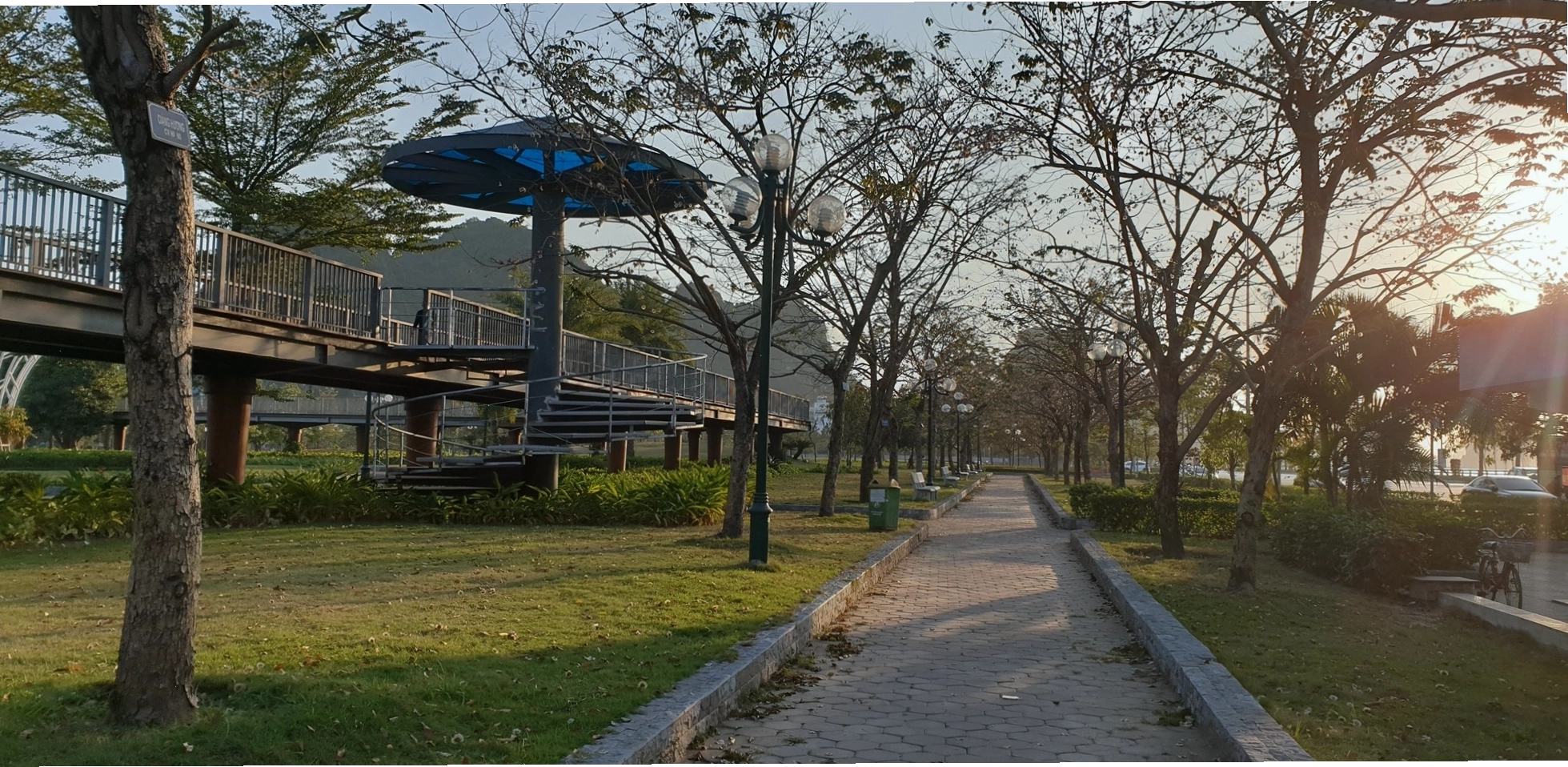 Công viên hoa Hạ Long được đánh giá là một trong những công viên đẹp nhất cả nước