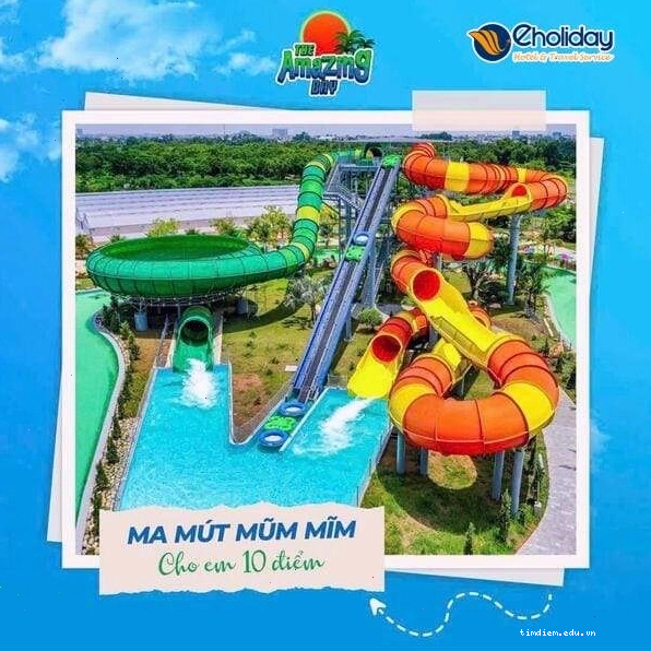 Công Viên Nước Amazing Bay Đồng Nai với các trò chơi cảm giác mạnh