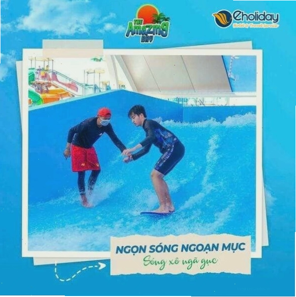 Công Viên Nước Amazing Bay Đồng Nai với nhiều trò chơi hấp dẫn