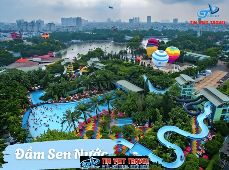 Công viên nước Đầm Sen ở đâu? Kinh nghiệm vui chơi 2026