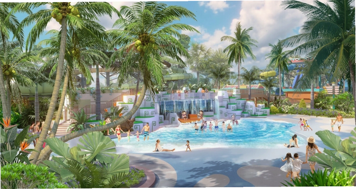 Công viên nước Sun World Hà Nam với đa dạng trò chơi dưới nước