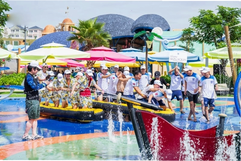 Công viên nước Wonderland thích hợp cho các hoạt động team building