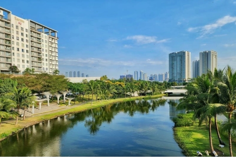 Công viên Sala Quận 2 với không gian xanh mát