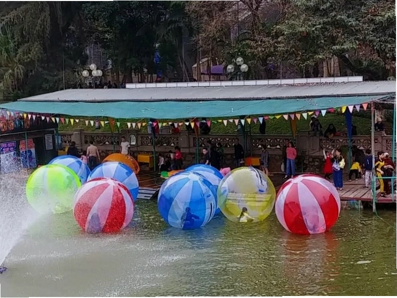 Công Viên Thủ Lệ nhìn từ trên cao