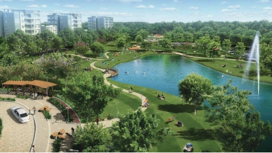 Công viên trung tâm tại Celadon City rộng 16ha