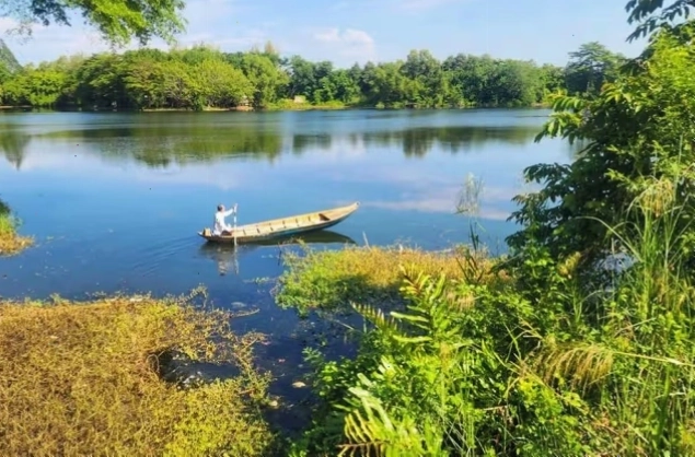 Công viên Văn hóa An Hòa nhìn từ xa