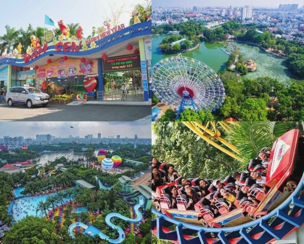 Công viên Văn hóa Đầm Sen là một trong những điểm đến nổi bật tại TP. HCM với nhiều hoạt động giải trí