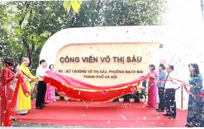Công viên Võ Thị Sáu - Nơi tri ân lịch sử