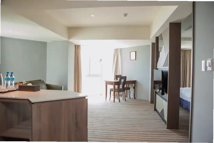 CT Green Bay Hot-Spring Hotel với tiện ích suối khoáng nóng