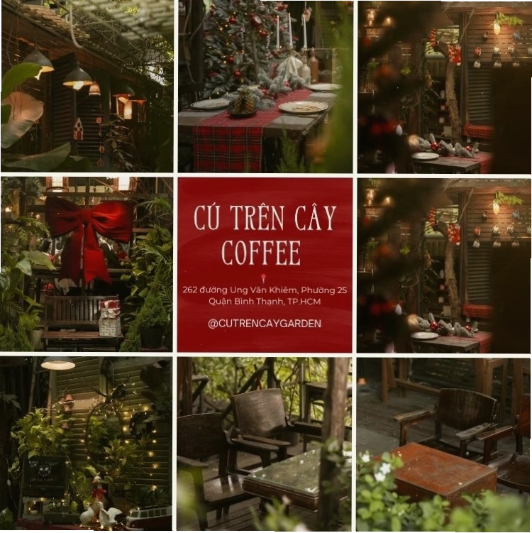 Cú Trên Cây Coffee - Quán cafe sân vườn Bình Thạnh độc đáo