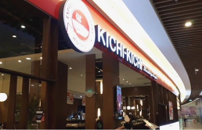 Cửa hàng lẩu băng chuyền Kichi Kichi tại Aeon Mall Long Biên