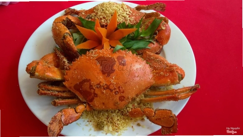 Cua rang muối đậm đà hương vị
