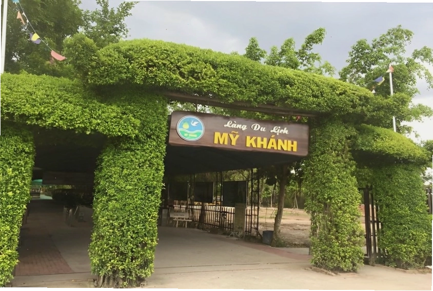 Cùng bé tham quan thiên nhiên ở khu du lịch Mỹ Khánh