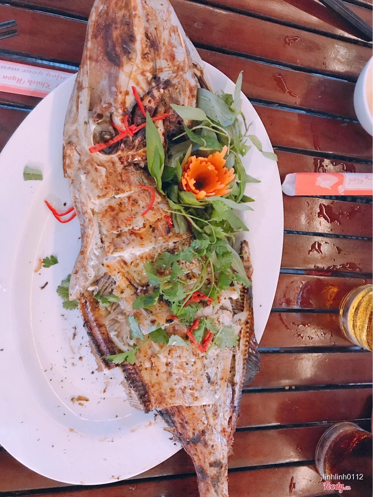 Da cá nướng giòn rụm hấp dẫn