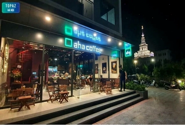 Đa dạng đồ uống phục vụ cho nhu cầu của khách hàng tại AHA Cafe