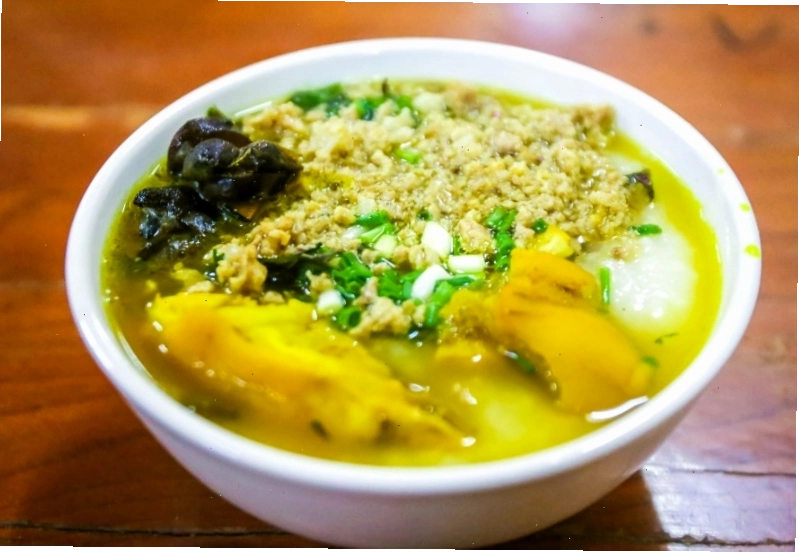 Đặc sản cháo ấu tẩu