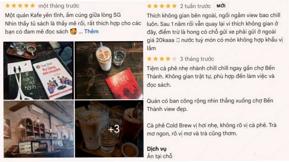Đánh giá tích cực về Soo Kafe Bến Thành