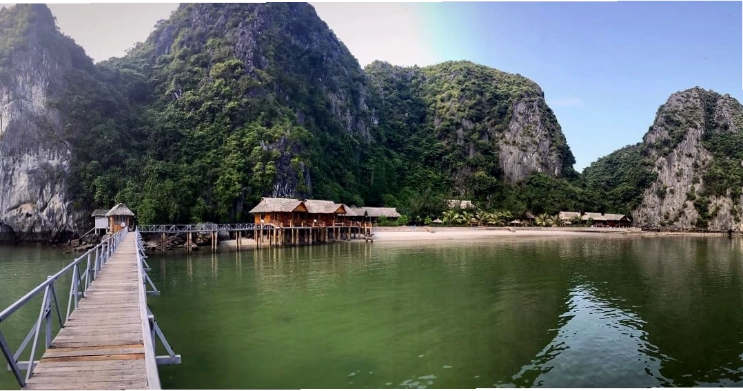 Đảo Nam Cát Cát Bà với cảnh quan thiên nhiên tươi đẹp