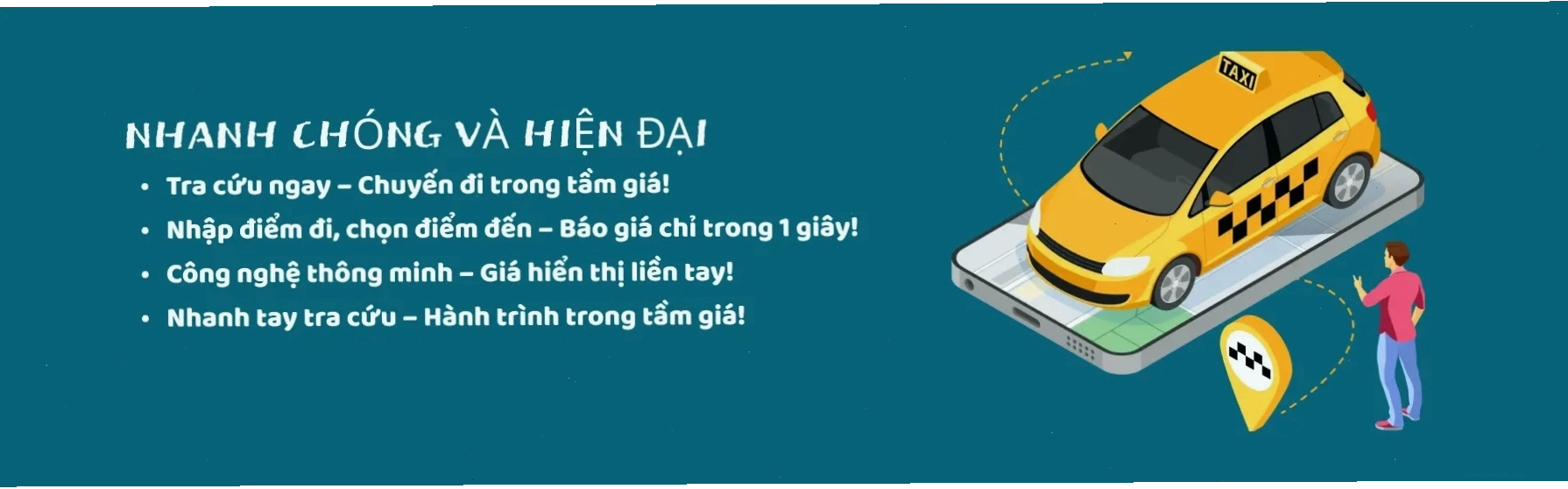 Đặt xe Taxi Suối Cát nhanh chóng