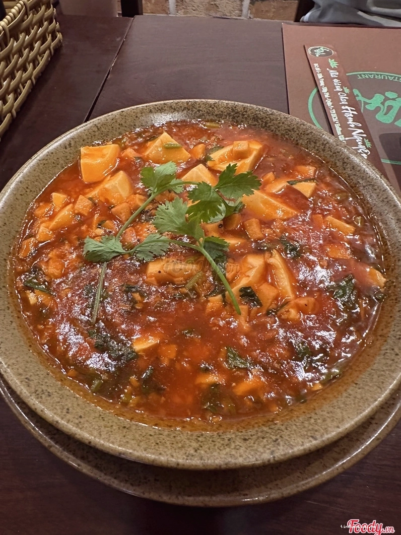 Đậu hũ tứ xuyên hấp dẫn