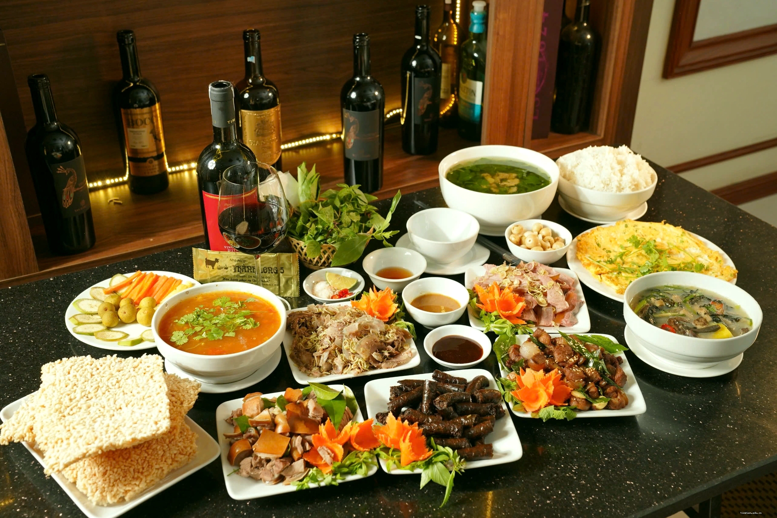Dê nướng hấp dẫn