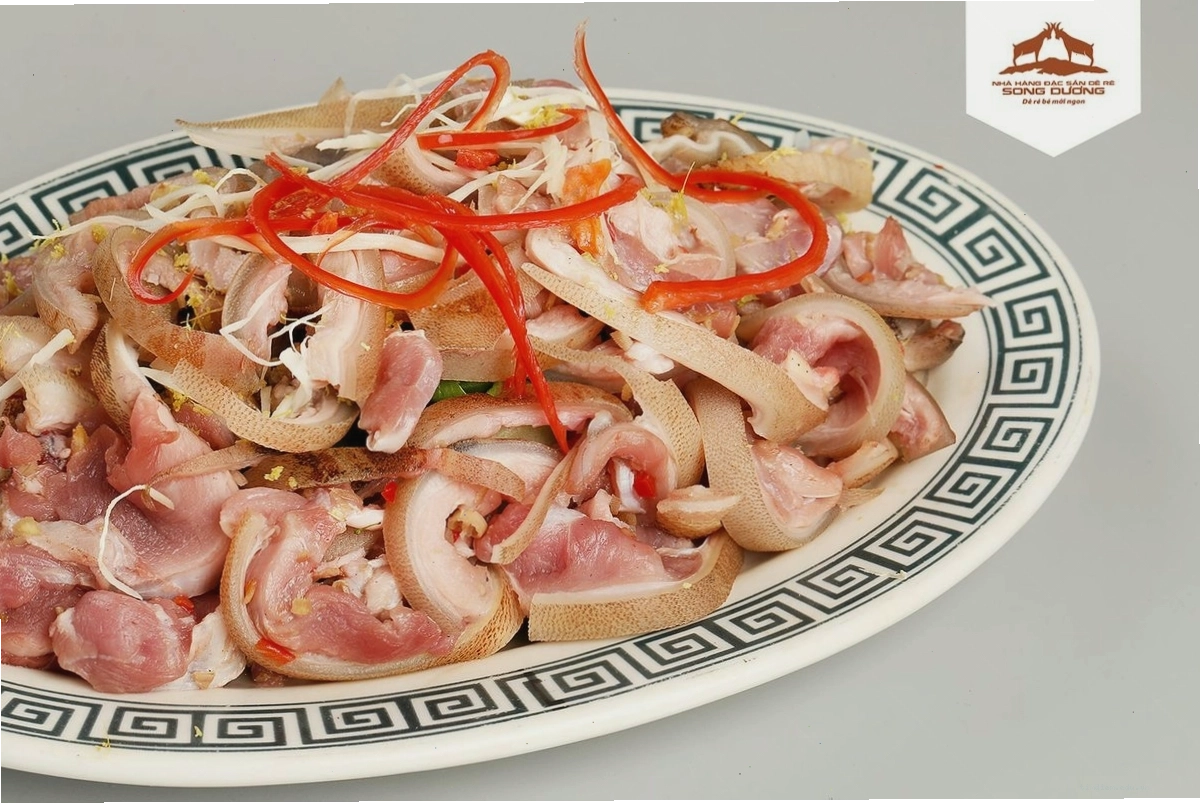 Dê ré nướng tảng - Món ăn được yêu thích