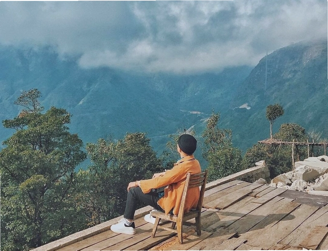 Đèo Ô Quy Hồ Sapa nhìn từ trên cao