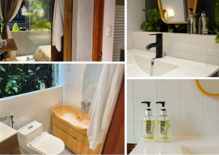 Dịch vụ bồn tắm thảo mộc tại 5 homestay Vũng Tàu