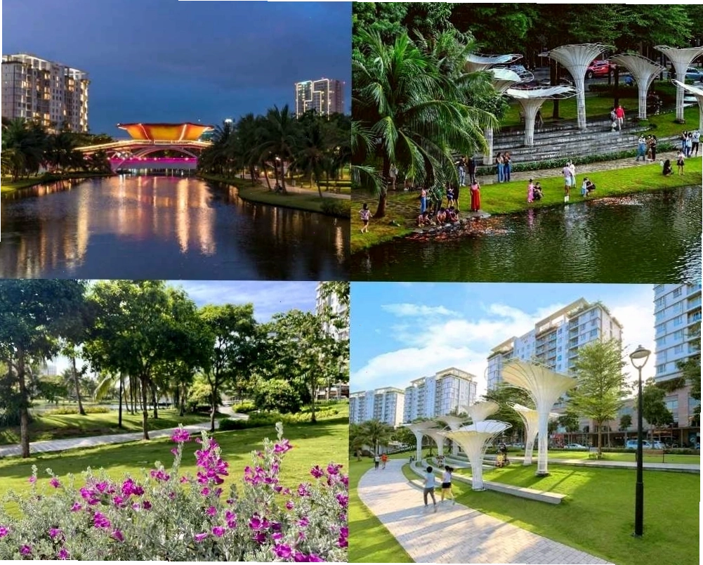 Diện mạo hiện đại của công viên Sala