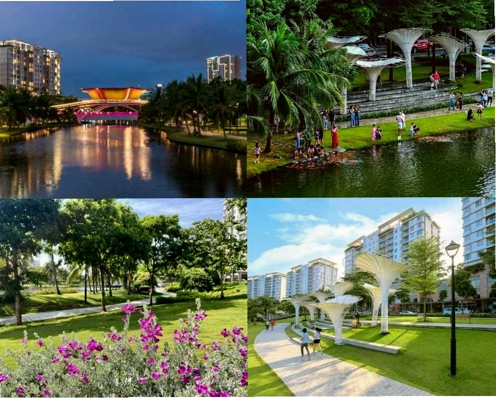 Diện mạo hiện đại của công viên Sala
